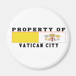 Property Of Vatican City Magnet
