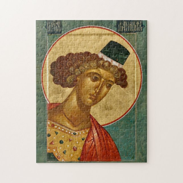 Prophet Daniel Orthodox Christian Icon Jigsaw Puzzle (Vertical)