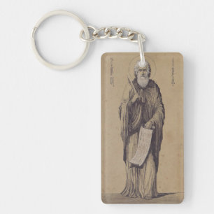 Prophet Elijah Father of Carmelites Key Ring