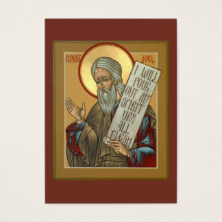 Prophet Joel Mini Prayer Card