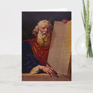 Prophet Moses on Mount Sinai – High-Fidelity Epic Card
