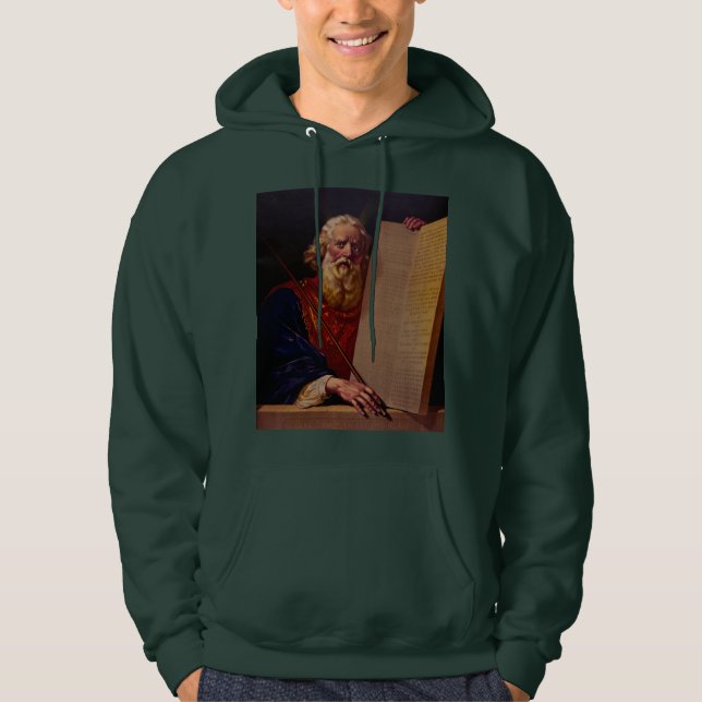 Prophet Moses on Mount Sinai – High-Fidelity Epic  Hoodie (Front)