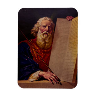 Prophet Moses on Mount Sinai – High-Fidelity Epic Magnet