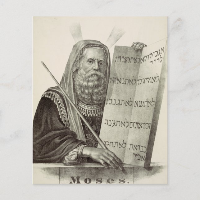Prophet Moses with the Tablets of the Law (Front)