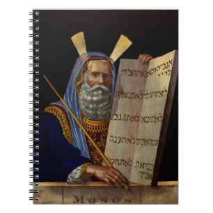 Prophet Moses with the Tablets of the Law  Notebook