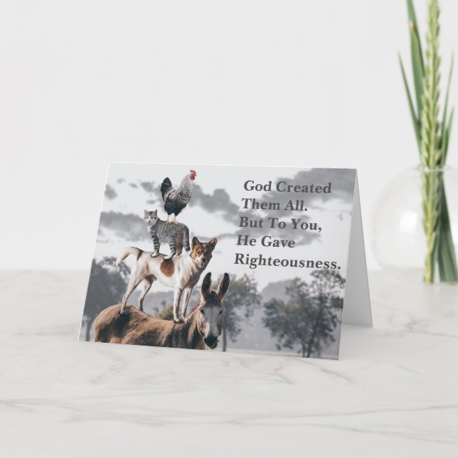 Prophetic Message Card For Calling (Front)