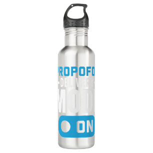 Propofol Delivery Mode On Anesthesia Anesthetist 710 Ml Water Bottle