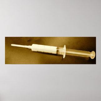 Propofol in sepia poster