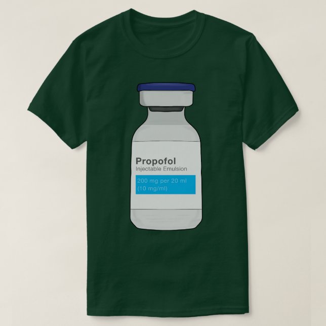Propofol T-Shirt (Design Front)