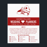 Proposal Design, Wedding Event Planner Advertising Flyer<br><div class="desc">Proposal Design,  Wedding Event Planner Advertising Flyer by The Business Card Store.</div>