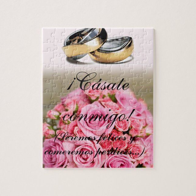 Propose puzzle of marriage (Vertical)