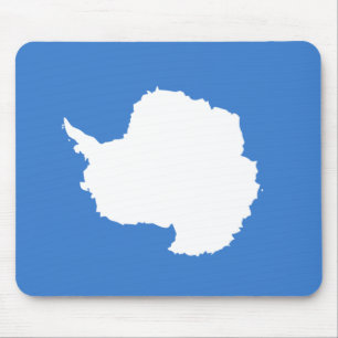 Proposed Flag of Antarctica (by Graham Bartram) Mouse Pad