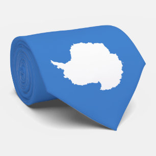 Proposed Flag of Antarctica (by Graham Bartram) Tie