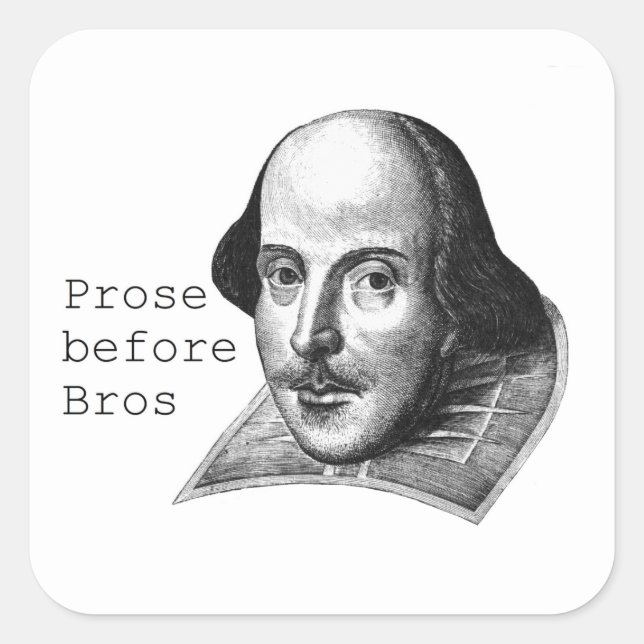 Prose before Bros Sticker (Front)