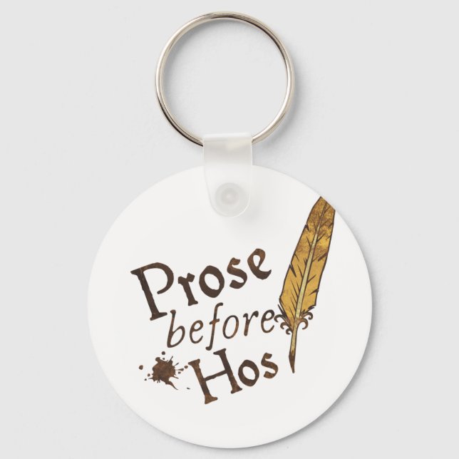 Prose before Hos Key Ring (Front)