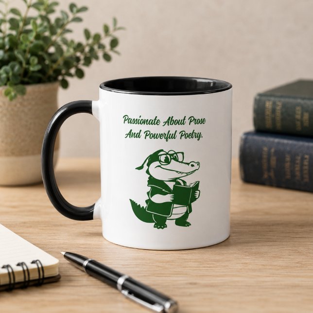 Prose & Poetry Passionate Literary Design Mug (Creator Uploaded)