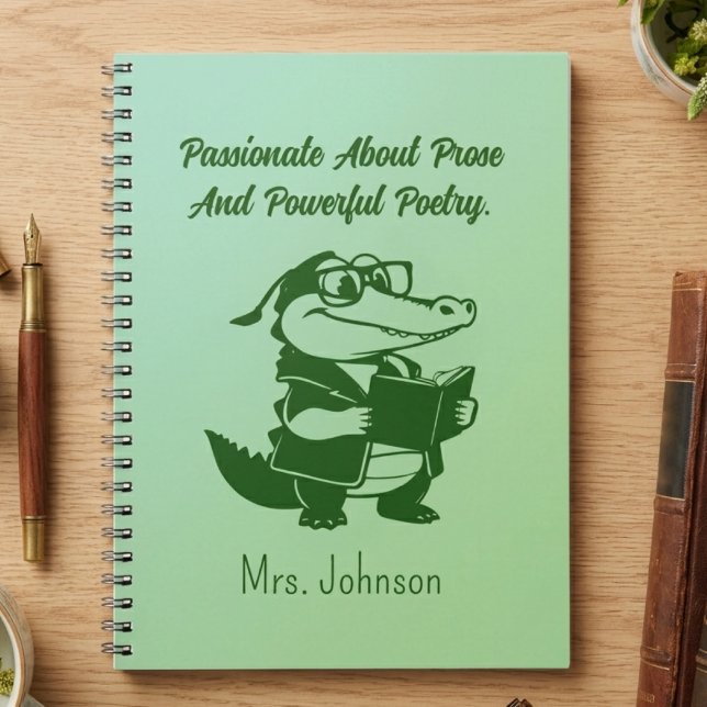 Prose & Poetry Passionate Literary Design Notebook (Creator Uploaded)