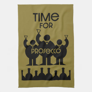 Prosecco Wine Drinkers Tea Towel