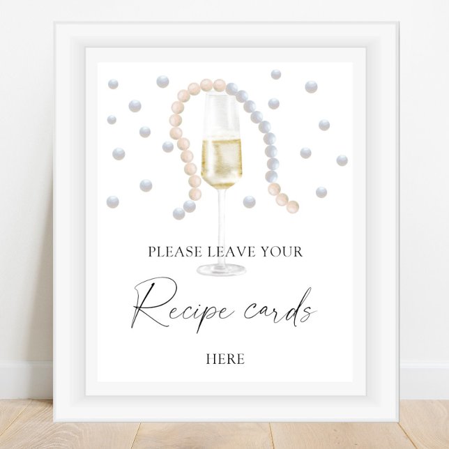 Prosecco - Your recipe card here Poster (Creator Uploaded)