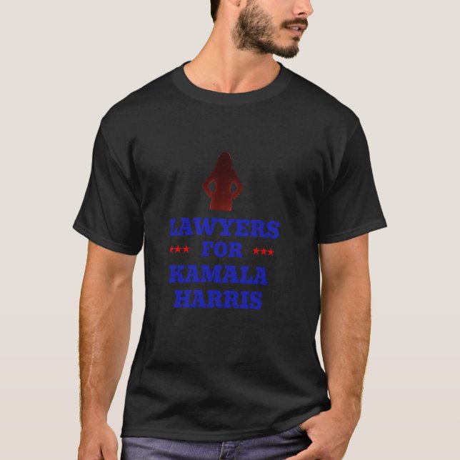 Prosecutors LAWYERS FOR Kamala Harris 2024 Progres T-Shirt (Front)