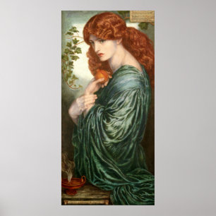 Proserpine by Rossetti Poster