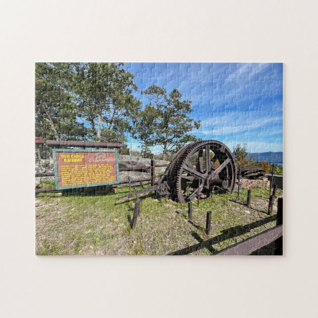 Prospect Mountain in Lake George New York Jigsaw Puzzle (Horizontal)