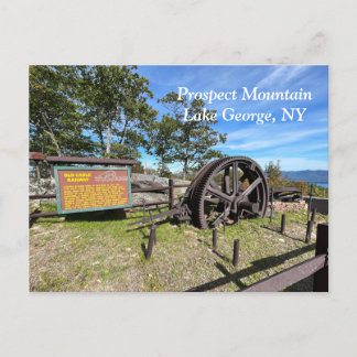 Prospect Mountain Lake George NY Postcard