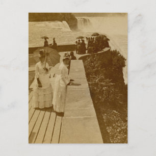 Prospect Point Niagra Falls Vintage Stereoview Postcard