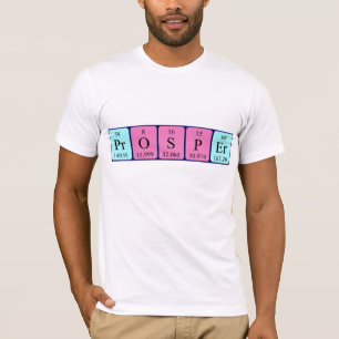 Prosper periodic table name shirt