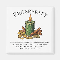 Prosperity Chant Candle & Cinnamon Money Spell