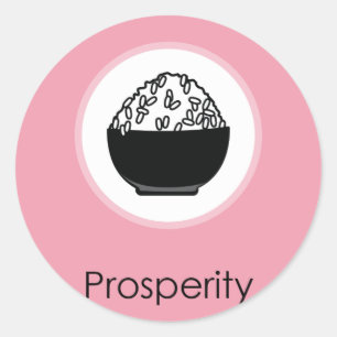 Prosperity Doljabi Doljanchi Dol Korean birthday Classic Round Sticker