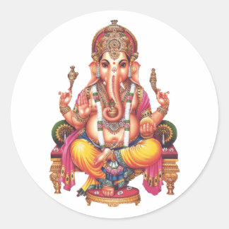 PROSPERITY FOR ALL CLASSIC ROUND STICKER