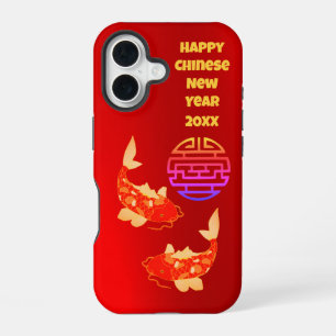 Prosperity Koi Chinese New Year iPhone 16 case