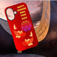 Prosperity Koi Chinese New Year iPhone 16 case