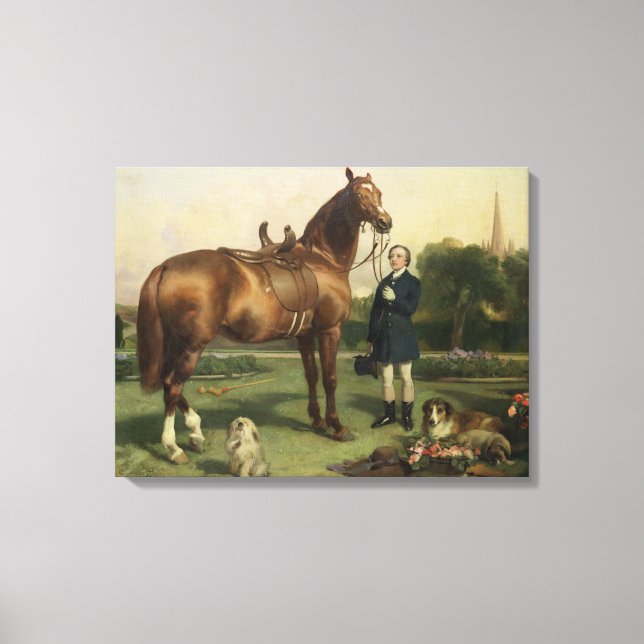 Prosperity (oil on canvas) canvas print (Front)