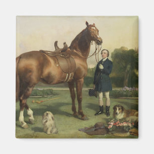Prosperity (oil on canvas) magnet
