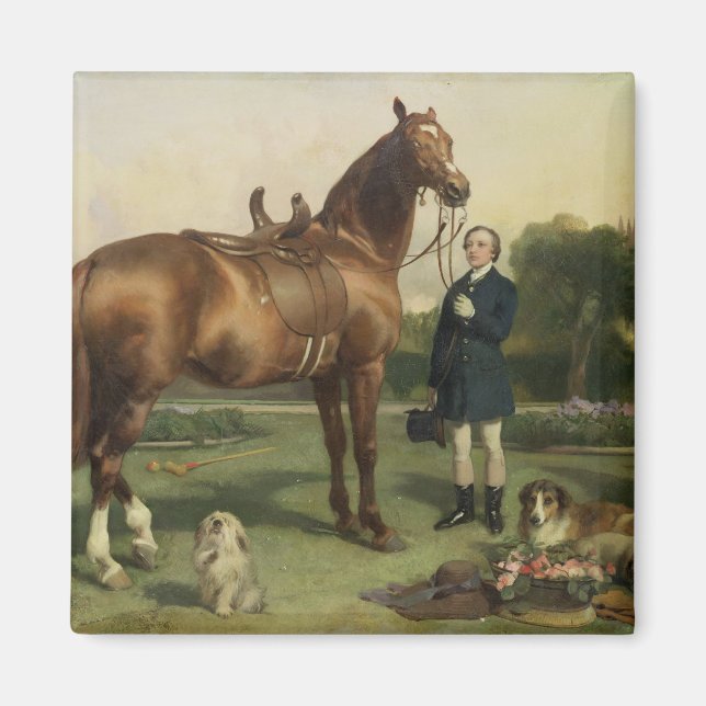 Prosperity (oil on canvas) magnet (Front)