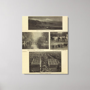 Prosperity, plenty in Oregon Canvas Print