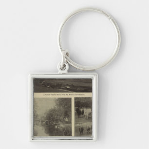 Prosperity, plenty in Oregon Key Ring