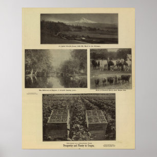 Prosperity, plenty in Oregon Poster