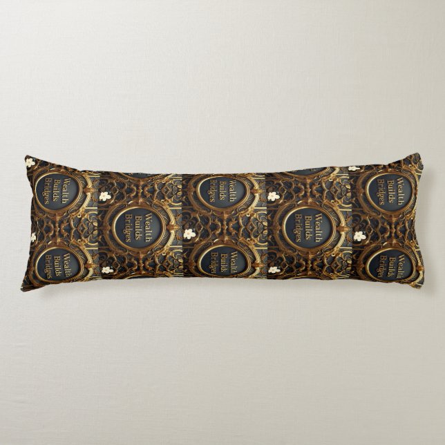 "Prosperity Unlocked" Body Cushion (Front)