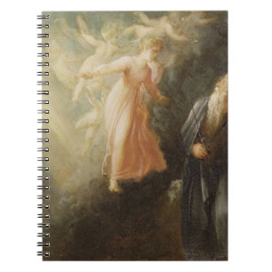 Prospero, Miranda and Ariel, from 'The Tempest', c Notebook