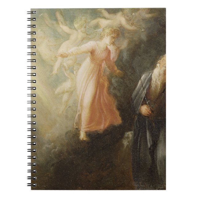 Prospero, Miranda and Ariel, from 'The Tempest', c Notebook (Front)