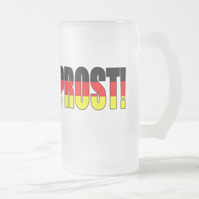 Prost German Beer Stein (Right)