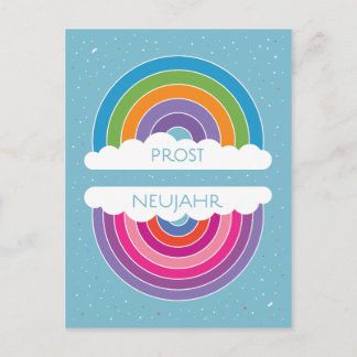 Prost Neujahr Postcard