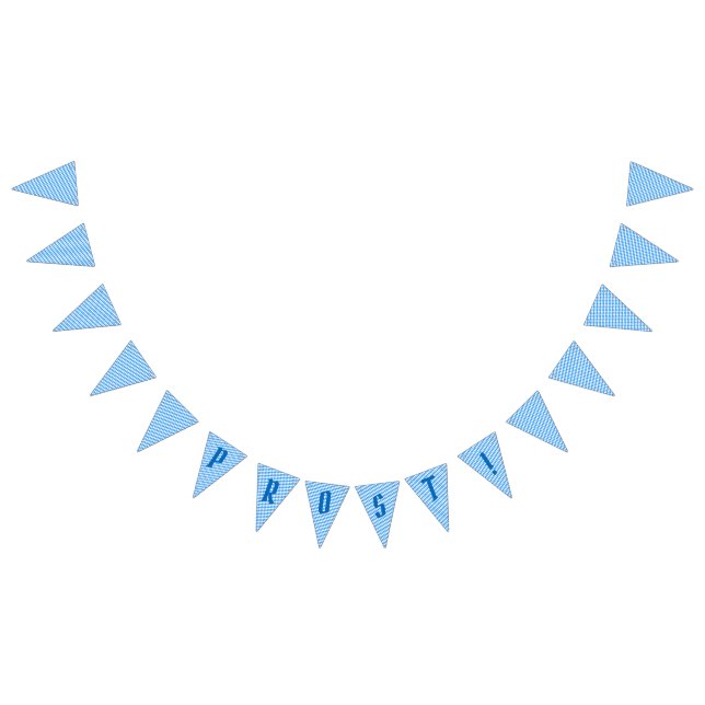 Prost Octoberfest Bavarian  Bunting (All)