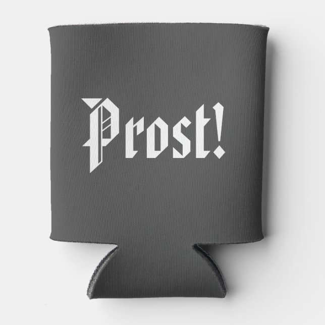 Prost Oktoberfest Can Cooler (Front)