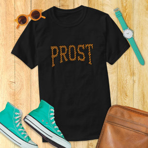 Prost Oktoberfest Design Bavarian Beer Festivals T-Shirt
