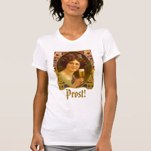 Prost! Toast Oktoberfest Gal Octoberfest T-shirt