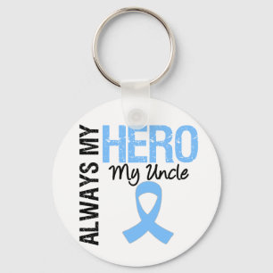 Prostate Cancer Always My Hero My Uncle Key Ring